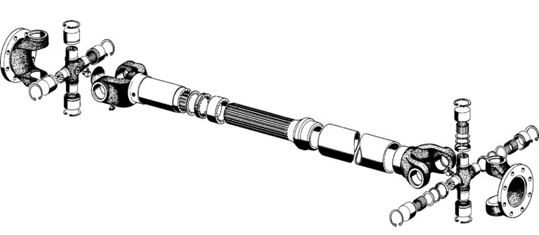 Components of Cardan Shaft