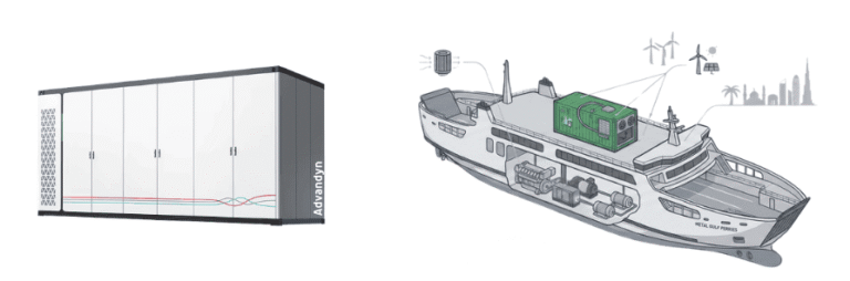 Marine BESS installation Gulf